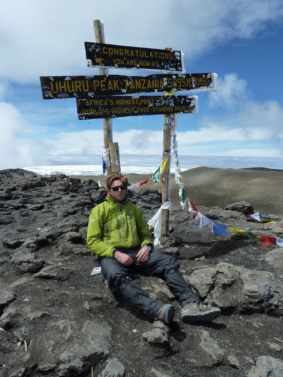 Photo from Kilimanjaro 5895m