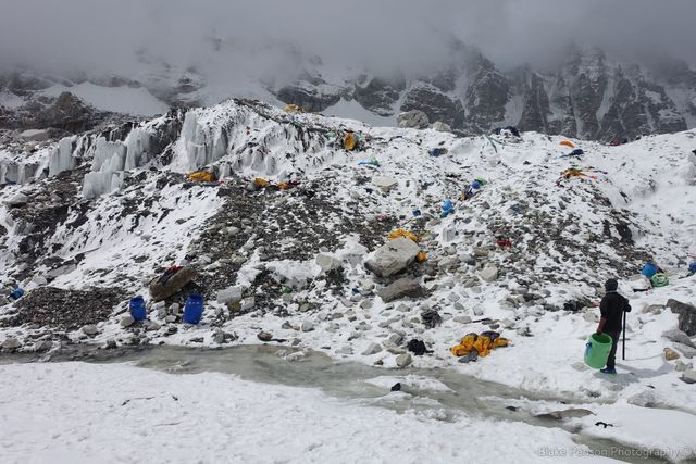 Photo from Base Camp to Camp 2 – The Earthquake