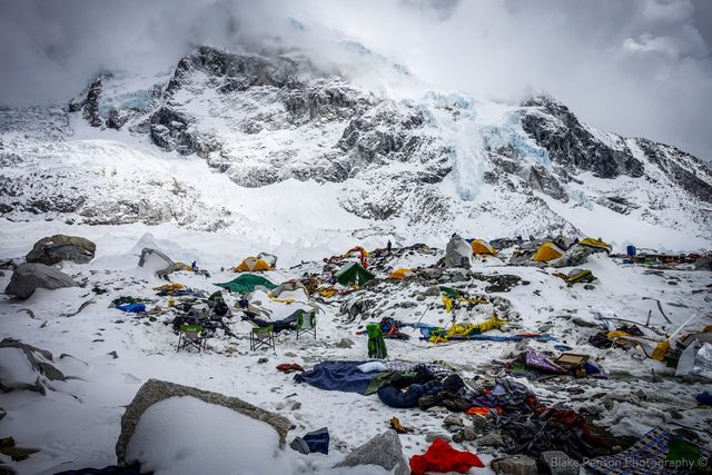 Photo from Base Camp to Camp 2 – The Earthquake