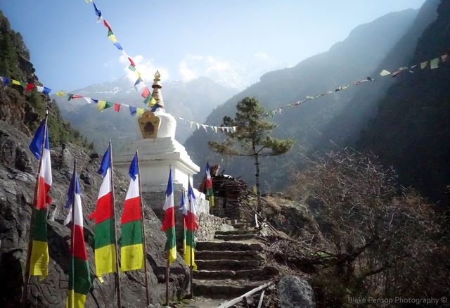 Religious sights dotted all along the trail