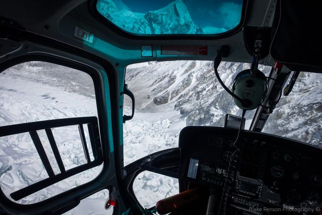 Dropping over the Icefall