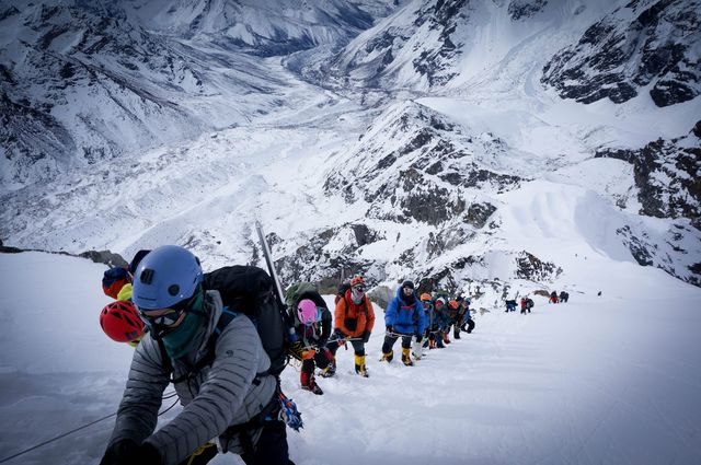 Everest Base Camp to Lobuche Summit and back