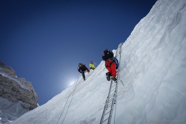 This span was surprisingly tiring with rests required half way up