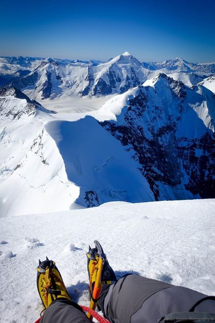 Chillin on Jungfrau summit 4158m