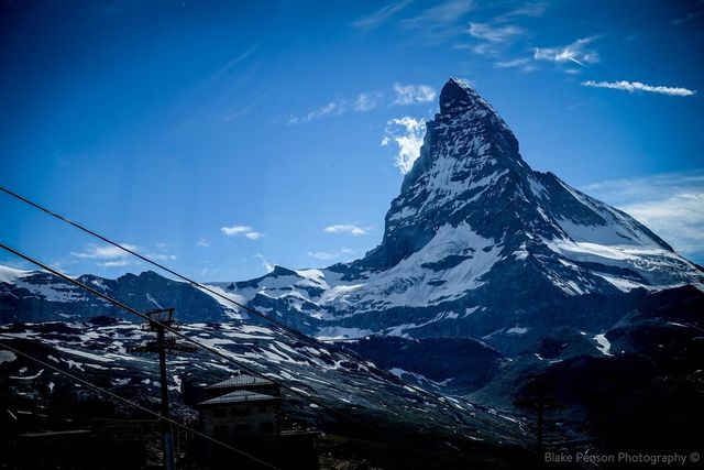 Riffelhorn descent – train back down to Zermatt