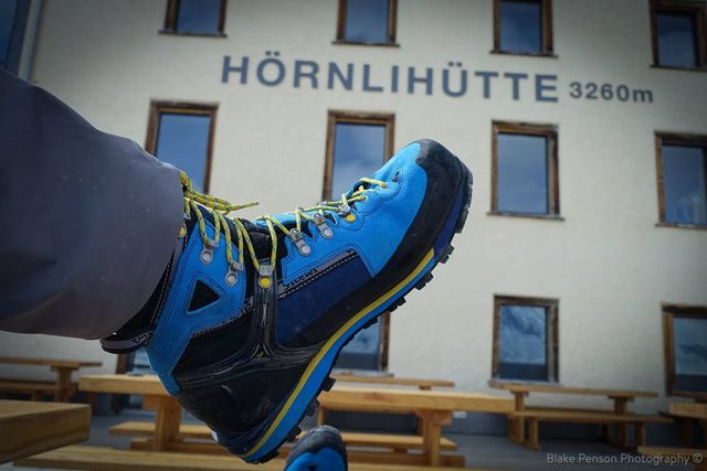 My nice new rock/snow climbing boots