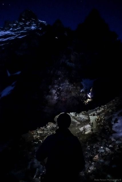 Matterhorn climb. Begin at 4am