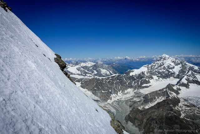 Matterhorn Descent – not even one slip is an option on this hill