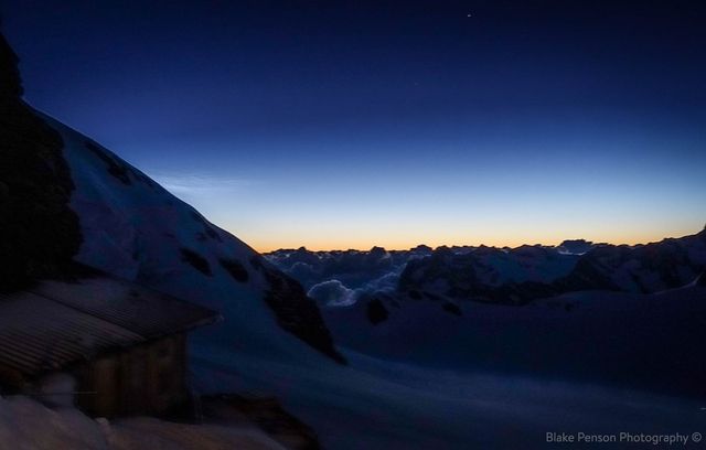 Begin Jungfrau climb at 4am