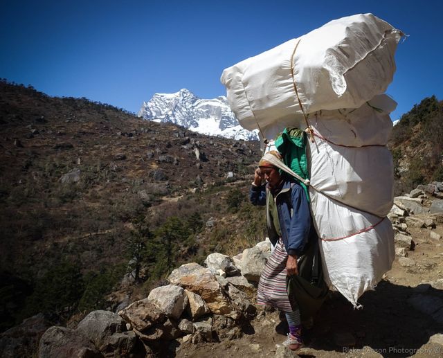 Photo from Lukla to Kyangjuma