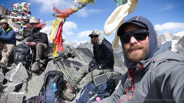 Top of the Kongma La pass
