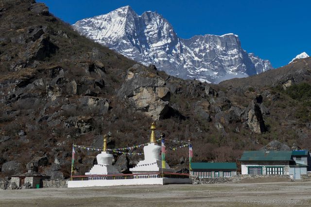 Stupas in Khumjung