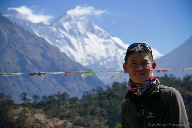 One of our Sherpa who is with us every day