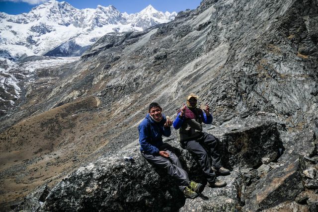 Two of our Sherpa team