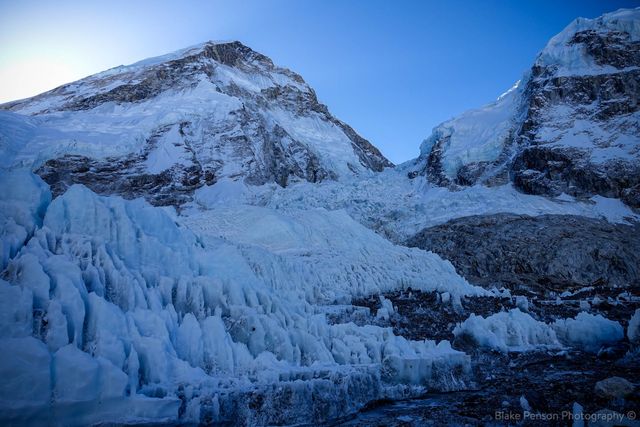 Entering the Icefall