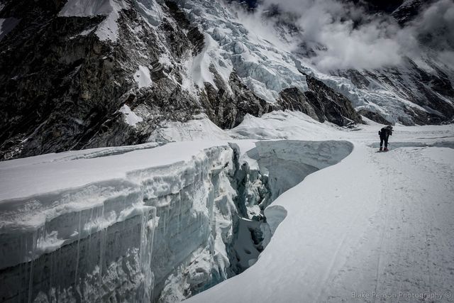 I remember this crevasse from 2015