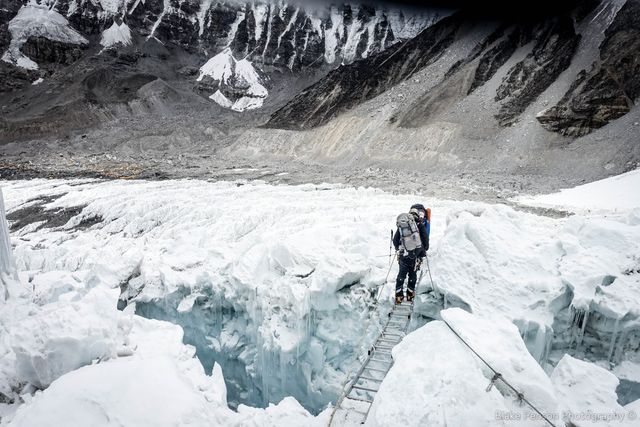 Photo from The final descent – South Col to Base Camp