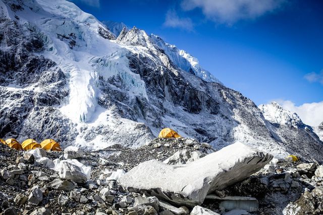 Final shot from Base Camp